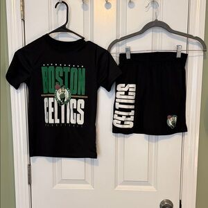 NBA Kids Boston Celtics Set - Black with Green Accents
